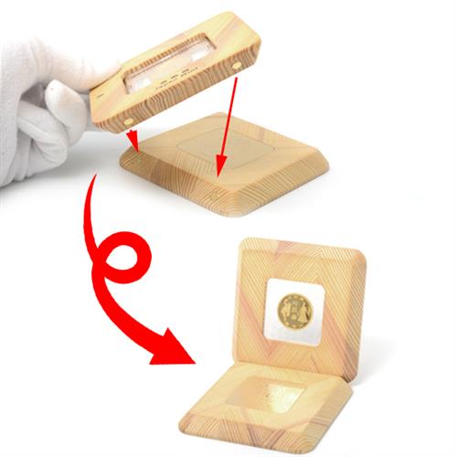 東京2020オリンピック競技大会記念 一万円金貨幣 プルーフ貨幣セット 第三次発行分 クリアケース未開封 K24 純金 中古