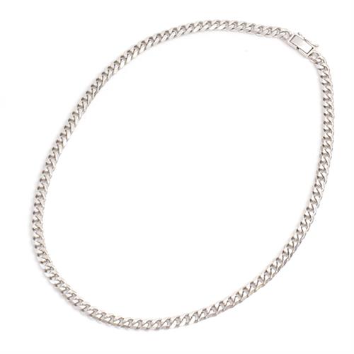 喜平 ネックレス PT850 8面カット 50g 40cm 造幣局検定刻印入 メンズ レディース チェーン プラチナ PT 中古