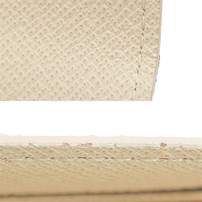 ルイヴィトン 財布 レディース ダミエ アズール ポルトフォイユ サラ 長財布 アイボリー×ネイビー Louis Vuitton N63208 中古