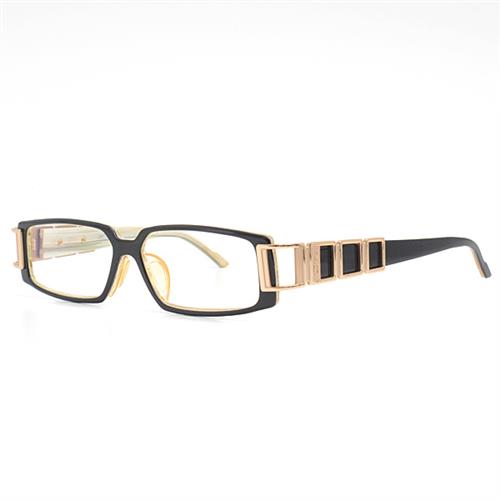 カザール 眼鏡 メンズ テンプルロゴ スクエアフレーム サングラス ブラック CAZAL MOD303 中古