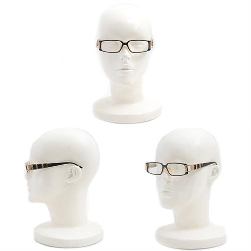 カザール 眼鏡 メンズ テンプルロゴ スクエアフレーム サングラス ブラック CAZAL MOD303 中古