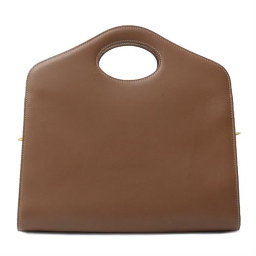 バーバリー バッグ レディース ポケットコレクション 2WAY ショルダー ハンドバッグ ブラウン BURBERRY 中古