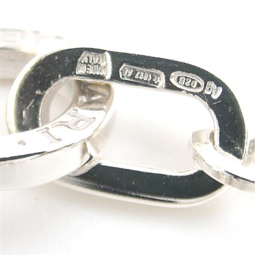 ブルガリ ブレス メンズ ブルガリブルガリ ロゴ サークル ブレスレット シルバー BVLGARI SV925 中古