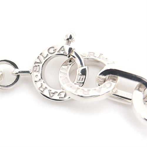 ブルガリ ブレス メンズ ブルガリブルガリ ロゴ サークル ブレスレット シルバー BVLGARI SV925 中古