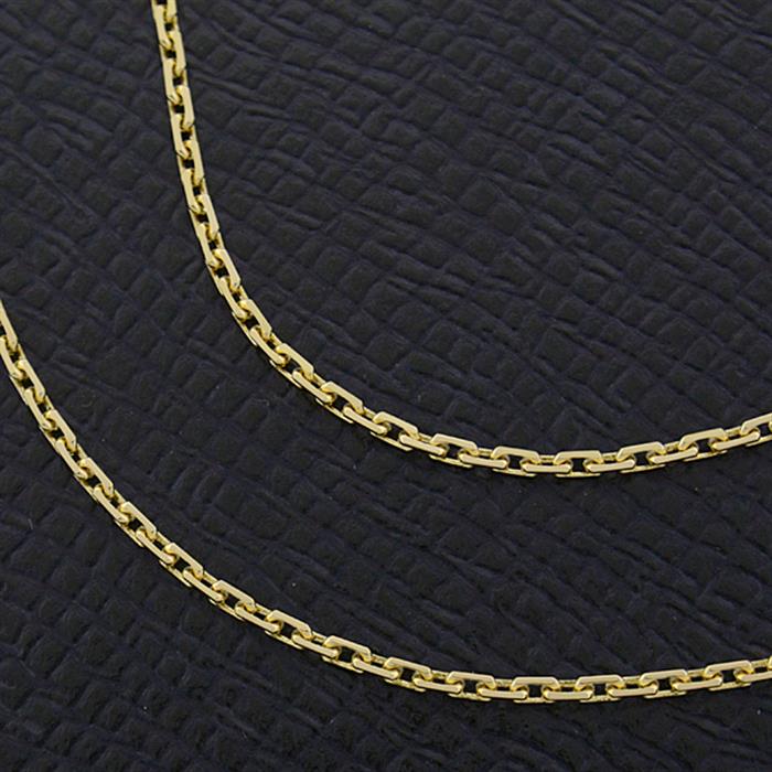 カルティエ ネックレス レディース 2Cチャーム ペンダント イエローゴールド Cartier 750YG 中古