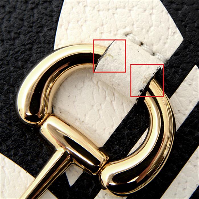 グッチ バッグ メンズ レディース アディダス ホースビッド付き ショルダーウォレット ブラック ホワイト 702248 adidas GUCCI 中古