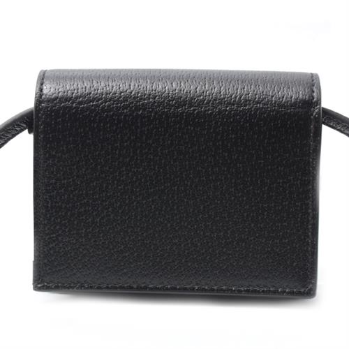 グッチ バッグ メンズ レディース アディダス ホースビッド付き ショルダーウォレット ブラック ホワイト 702248 adidas GUCCI 中古