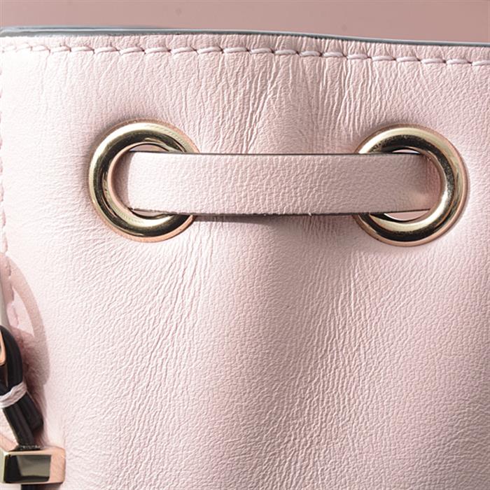 ヴァレンチノ バッグ レディース バケットバッグ ショルダーバッグ 2WAY レザー ピンク VALENTINO 1W9B0G54TTD 中古