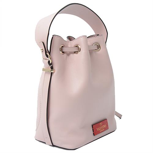 ヴァレンチノ バッグ レディース バケットバッグ ショルダーバッグ 2WAY レザー ピンク VALENTINO 1W9B0G54TTD 中古