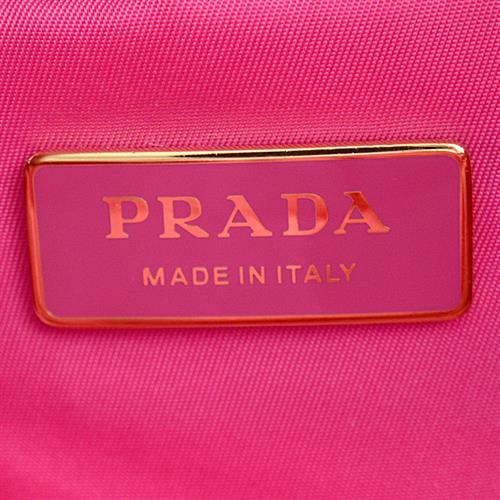 プラダ バッグ レディース パデット 2WAYショルダーバッグ ナイロン ピンク PRADA 中古