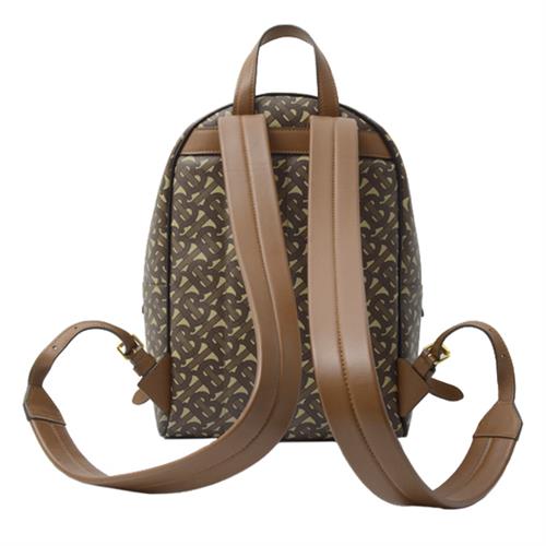 バーバリー バッグ レディース TBモノグラム バックパック PVC ブラウン BURBERRY 8019346 中古