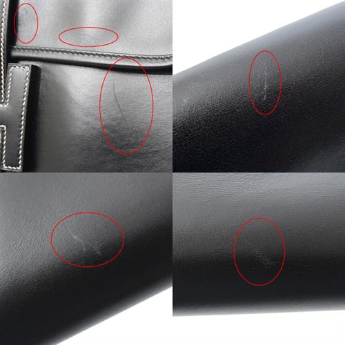 エルメス バッグ メンズ レディース ジジェ PM クラッチバッグ カーフ ブラック HERMES 中古