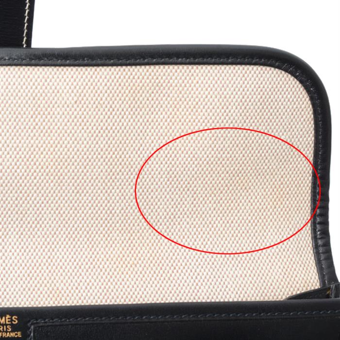 エルメス バッグ メンズ レディース ジジェ PM クラッチバッグ カーフ ブラック HERMES 中古