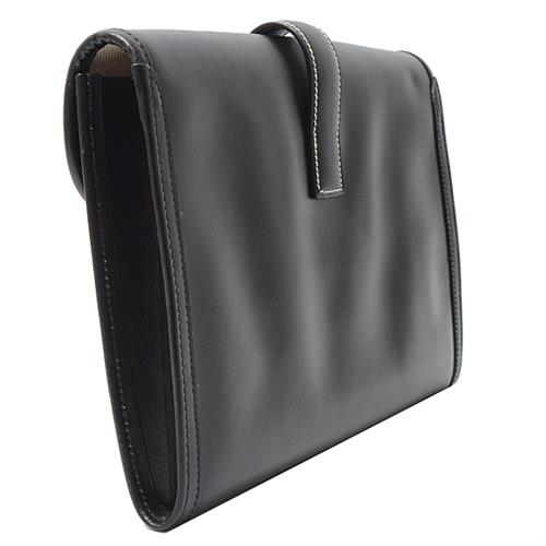 エルメス バッグ メンズ レディース ジジェ PM クラッチバッグ カーフ ブラック HERMES 中古