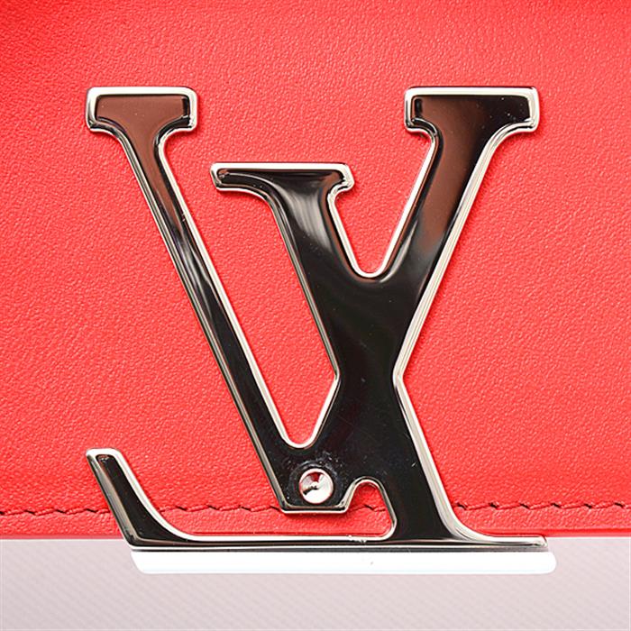 ルイヴィトン 財布 レディース ポルトフォイユコンパクト クサマヤヨイ 草間 LV×YK レッド Louis Vuitton M82113 中古