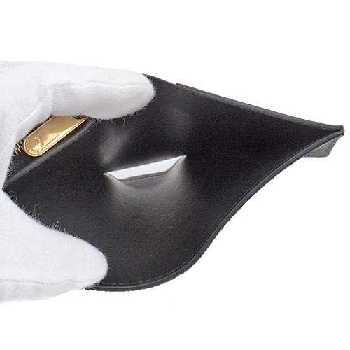 ルイヴィトン 財布 レディース ポルトフォイユ クレア 二つ折り財布 マヒナ ブラック Louis Vuitton M82743 未使用展示品