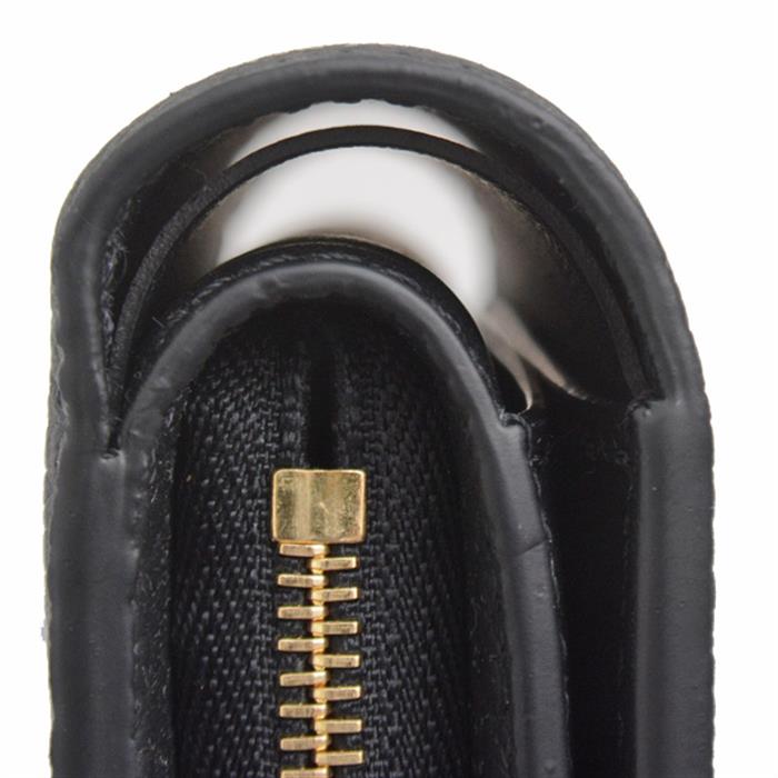 ルイヴィトン 財布 レディース ポルトフォイユ クレア 二つ折り財布 マヒナ ブラック Louis Vuitton M82743 未使用展示品