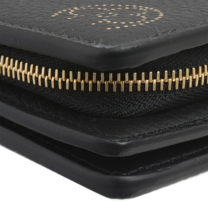 ルイヴィトン 財布 レディース ポルトフォイユ クレア 二つ折り財布 マヒナ ブラック Louis Vuitton M82743 未使用展示品