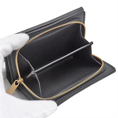 ルイヴィトン 財布 レディース ポルトフォイユ クレア 二つ折り財布 マヒナ ブラック Louis Vuitton M82743 未使用展示品