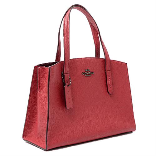 コーチ バッグ レディース ショルダーバッグ ハンドバッグ レザー チェリーレッド COACH 29529 中古