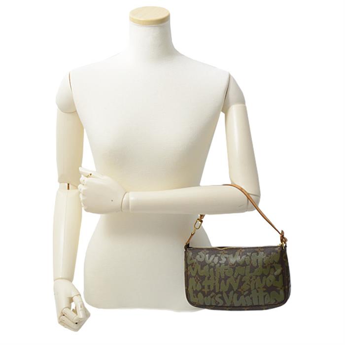 ルイヴィトン バッグ レディース モノグラム グラフィティ ポシェット アクセソワール M92191 Louis Vuitton 中古