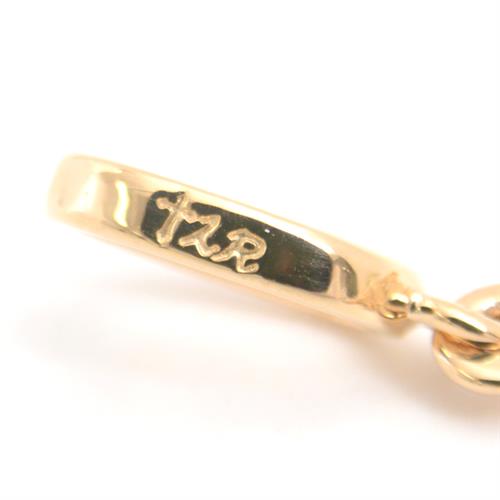 ローリーロドキン ペンダント メンズ ファンシーゴシック クロス ミディアム ダイヤモンド ペンダント ゴールド LoreeRodkin 18KYG 中古