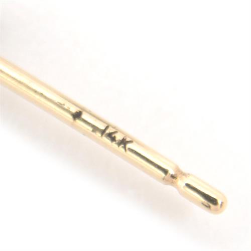 クロムハーツ ピアス ユニセックス フープ プレーン ピアス インボイス付き シルバー CHROME HEARTS SV925 中古