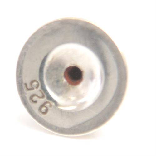 クロムハーツ ピアス ユニセックス フープ プレーン ピアス インボイス付き シルバー CHROME HEARTS SV925 中古