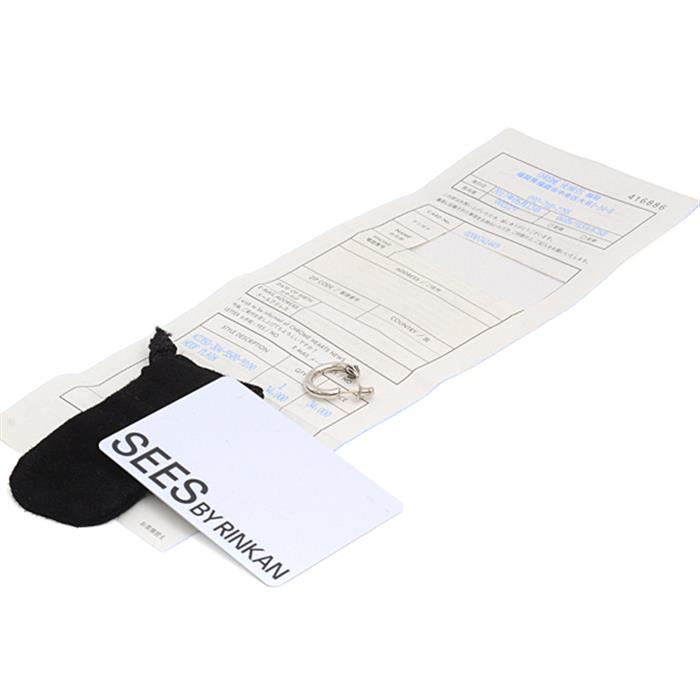 クロムハーツ ピアス ユニセックス フープ プレーン ピアス インボイス付き シルバー CHROME HEARTS SV925 中古