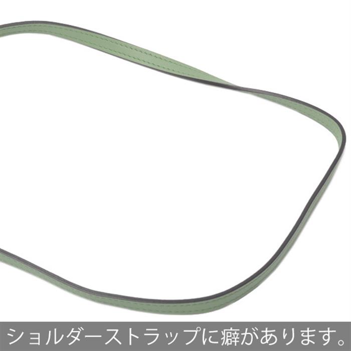 ロエベ バッグ レディース メンズ ナッパカーフレザー フラメンコポケット ショルダーバッグ ミニポシェット グリーン LOEWE 中古