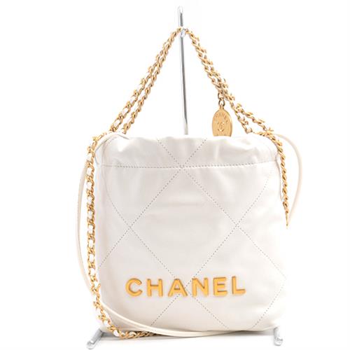 シャネル バッグ レディース CHANEL22 ミニ ハンドバッグ チェーンショルダーバッグ CHANEL AS3980 中古