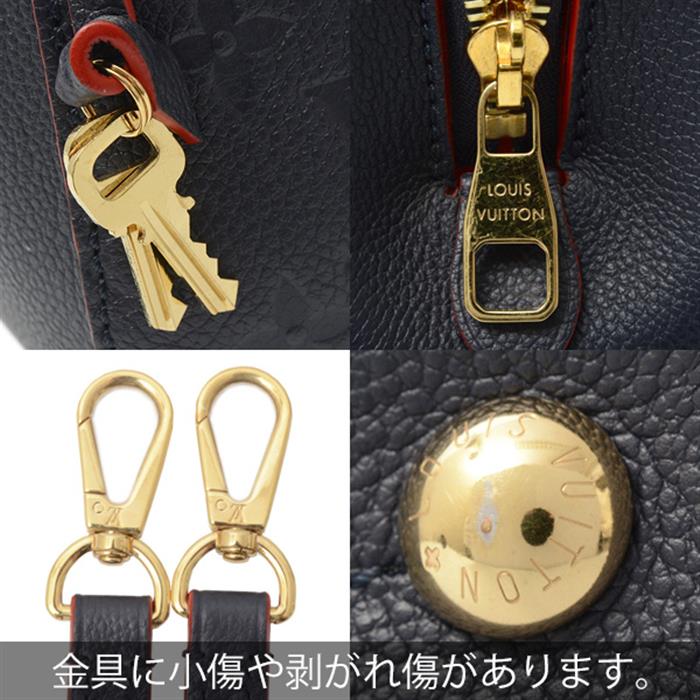 ルイヴィトン バッグ レディース モノグラムアンプラント モンテーニュBB ハンドバッグ Louis Vuitton M42747 中古