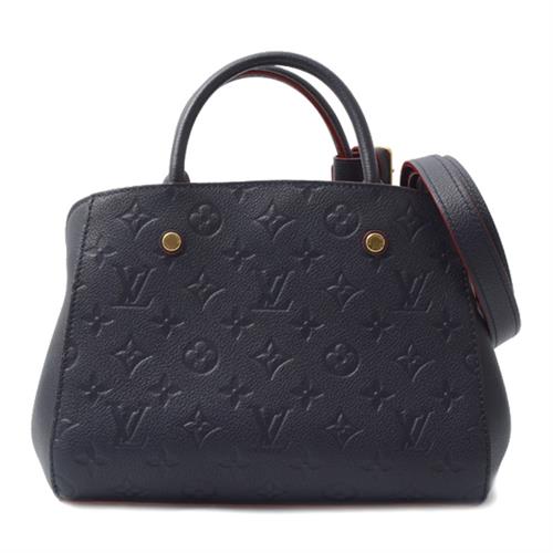 ルイヴィトン バッグ レディース モノグラムアンプラント モンテーニュBB ハンドバッグ Louis Vuitton M42747 中古