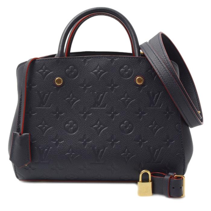 ルイヴィトン バッグ レディース モノグラムアンプラント モンテーニュBB ハンドバッグ Louis Vuitton M42747 中古