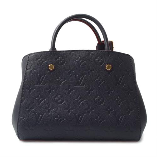 ルイヴィトン バッグ レディース モノグラムアンプラント モンテーニュBB ハンドバッグ Louis Vuitton M42747 中古