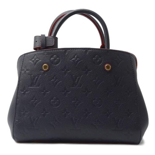 ルイヴィトン バッグ レディース モノグラムアンプラント モンテーニュBB ハンドバッグ Louis Vuitton M42747 中古