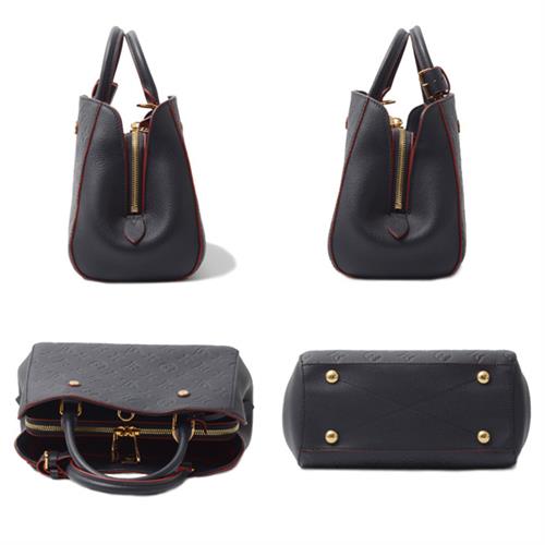 ルイヴィトン バッグ レディース モノグラムアンプラント モンテーニュBB ハンドバッグ Louis Vuitton M42747 中古