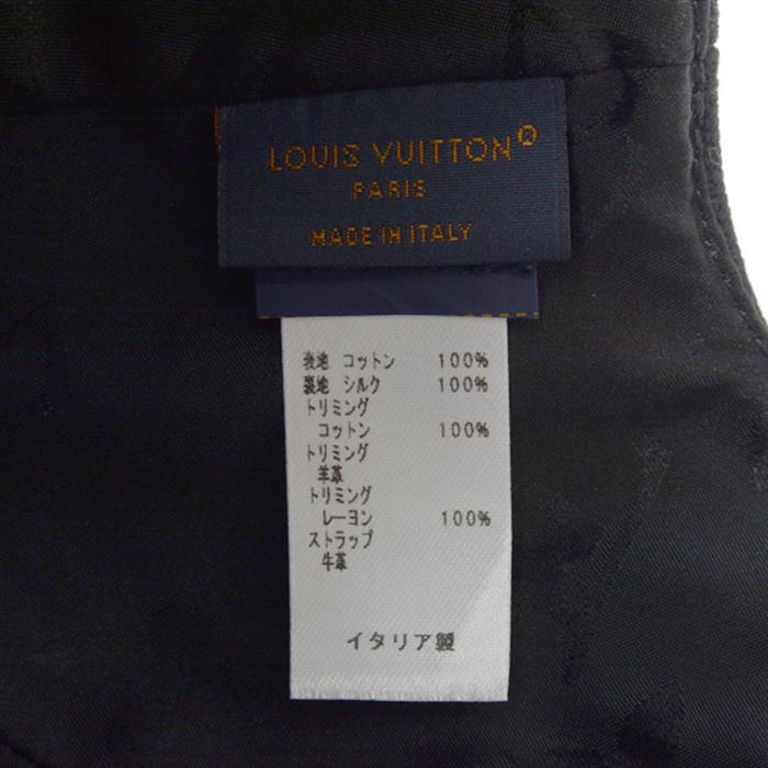 ルイヴィトン キャップ メンズ レディース キャップ・LV アイコニック コットン ブラック ノワール M7050M Louis Vuitton 中古