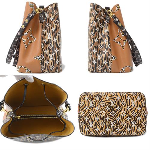 ルイヴィトン バッグ レディース モノグラムジャングル ネオノエ トート ショルダーバッグ Louis Vuitton M44717 中古