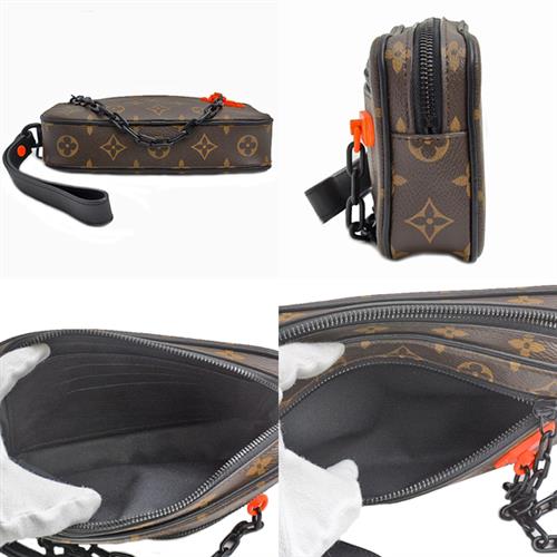 ルイヴィトン バッグ メンズ レディース ポシェットヴォルガ クラッチバッグ モノグラムソーラーレイ ルイヴィトン M44458 中古