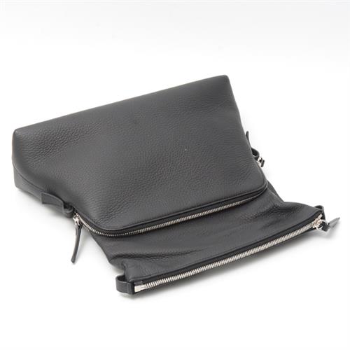 メゾンマルジェラ バッグ レディース メンズ 5AC スモール ショルダーバッグ クラッチバッグ 2WAY ディアスキン ブラック  Maison Margiela 中古