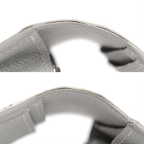 ルイヴィトン 財布 メンズ モノグラム ロゴストーリー ポルトフォイユブラザ 二つ折り長財布 ホワイトグレー Louis Vuitton M67822 中古