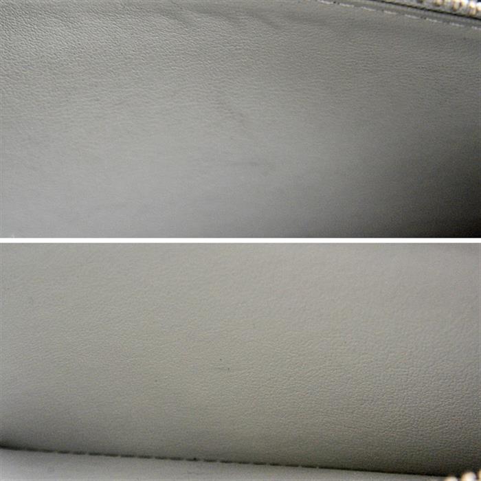 ルイヴィトン 財布 メンズ モノグラム ロゴストーリー ポルトフォイユブラザ 二つ折り長財布 ホワイトグレー Louis Vuitton M67822 中古