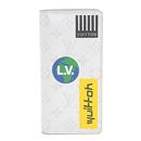 ルイヴィトン 財布 メンズ モノグラム ロゴストーリー ポルトフォイユブラザ 二つ折り長財布 ホワイトグレー Louis Vuitton M67822 中古