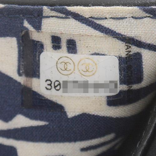 シャネル 財布 レディース マトラッセ 三つ折り財布 コンパクトウォレット ブラック キャビアスキン CHANEL 中古