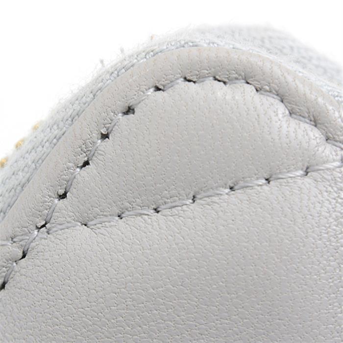 シャネル 財布 レディース シャネル19 ラウンドファスナー長財布 グレー ラムスキン CHANEL 中古