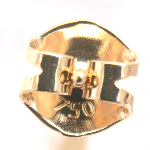 タサキ ピアス レディース キネティック 1Pパール ピアス イエローゴールド TASAKI 750YG 中古