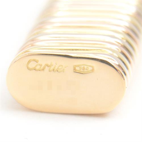 カルティエ ペンダント ユニセックス トリニティ ピルケース ペンダントトップ ゴールド Cartier 750YG×WG×PG 中古