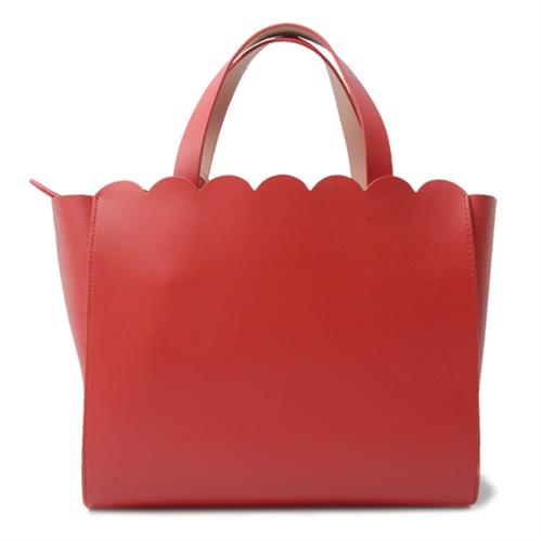 ケイトスペード バッグ レディース ハンドバッグ ショルダーバッグ 2WAY カーフ レッド kate spade 中古