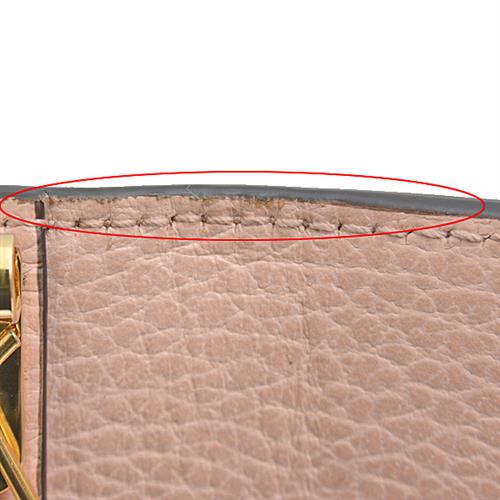 グッチ 小物 レディース 日本限定 ダブルG キーケース GGスプリームキャンバス ライトピンク×ベージュ GUCCI 456118 中古